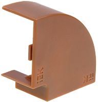 Угол плоский для кабель-канала IEK Элекор 20x10мм дуб  картинка